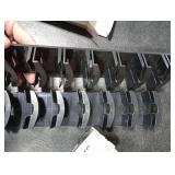 Hat Organizer for Baseball Caps 2Pack, Hat Rack for Wall with Strong Adhesive Hold up to 20 Hats, Hat Hanger Holder Display for Door Closet, Cap Organizer Storage Multilayer Two Mounting Option(Black)