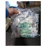 Horaldaily 6PCS Christmas Dining Chair Covers,Blue Snowman Stretch Removable Washable Slipcover Chair Protector for Dining Room Home Decor