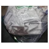 Wrap Around Dust Ruffle Bed Skirt - White - for Full Size Beds with 12 Inch Drop - Easy Fit Elastic Strap - Adjustable Pleated Bedskirt w/Brushed Fabric - Wrinkle Free - for Women, Men, Kids & Teens