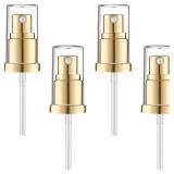 4 Pieces Replacement Foundation Pumps for Double Wear Foundation, Gold