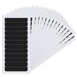 Blulu 360 Pcs Black Hair Extension Tape Tabs Bulk Double Sided Strong Adhesive Hair Tape in Extension Replacement Wig Strip Waterproof Beauty Tool for Lace Wigs Toupee Hairpiece Supplies