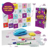 Dan&Darci Puffy Sticker Maker Kit for Kids - Make Your Own 3D Stickers - Create DIY Squishy Arts and Crafts - Craft Kits for Girls & Boys Ages 6-10 - Birthday Gift Ideas Age 6 7 8 9 10 Year Old Gifts