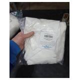 ALYVIA SPRING Waterproof Fabric Shower Curtain Liner with 3 Magnets - Soft Hotel Quality Cloth Shower Liner, Light-Weight & Machine Washable - Standard Size 72x72, White