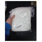 ALYVIA SPRING Waterproof Fabric Shower Curtain Liner with 3 Magnets - Soft Hotel Quality Cloth Shower Liner, Light-Weight & Machine Washable - Standard Size 72x72, White