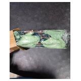 Thiccywoov 8 Pcs Large Christmas Flower Magnolia Flowers Christmas Tree Decoration Artificial Poinsettia Stems Velvet Xmas Ornaments for Xmas Tree Table Decor(Peacock Green,12 Inch)