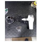 REVLON Infrared Hair Dryer with Diffuser & Concentrator - Ionic Ceramic Blow Dryer for Frizz Control, Shine, Soft Hair & Moisture Protection - 1875W Professional Salon-Quality (White)