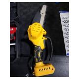 Realtopdo 6 In Chainsaw Compatible with DeWalt Battery 20v - Mini Electric Cordless Brushless Chain Saw Handheld Compact Portable Mobile Small Trimming Pruning Chainsaw Set(Battery not Included)1 CASE