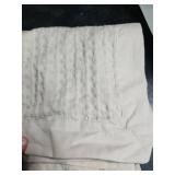 Bedsure Cotton Duvet Cover Queen - 100% Cotton Waffle Weave Linen Color Duvet Cover Queen Size, GentleSoft and Breathable Bedding Set for All Season, 3 Pieces, 90x90