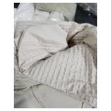 Bedsure Cotton Duvet Cover Queen - 100% Cotton Waffle Weave Linen Color Duvet Cover Queen Size, GentleSoft and Breathable Bedding Set for All Season, 3 Pieces, 90x90