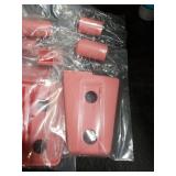 JeCar 12PCS Full Set Pink Hinge Cover Trim Kit Fit for 2007-2018 Jeep Wrangler JK JKU Door Hinge Covers & Hood Hinge Covers & Tailgate Hinge Covers