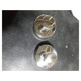 Bntuk Suction Cup Hooks for Shower, Removable Towel Hooks for Bathroom Window Glass Door Wall, Bath Robe Looafh Hook for Hanging - 2 Pack, Chrome