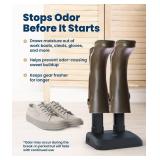 Everlasting Comfort Boot Dryer for Work Boots Easy-to-Use, Silent & Energy-Efficient Boot Warmer and Shoe Dryer for Sneakers, Electric Fanless Convection Design to Reduce Odor (1 Pair)