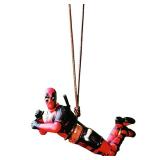 Funny Anime Car Mirror Hanging Accessories Car Pendant Reading Ornaments Auto Rearview Mirror Decoration Car Accessories Car Interior Decor