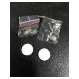 Mini Hygrometer Thermometer Digital Humidity Meter Indoor/Outdoor Humidity Monitor Reptile Thermometer for Greenhouse Garden Cellar Fahrenheit/Celsius 2 Pack