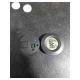 Mini Hygrometer Thermometer Digital Humidity Meter Indoor/Outdoor Humidity Monitor Reptile Thermometer for Greenhouse Garden Cellar Fahrenheit/Celsius 2 Pack