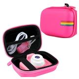 Leayjeen Kids Camera Case Compatible with Seckton/GKTZ/OZMI/PROGRACE/Dylanto/Rindol/VATENIC/Nine Cube/hyleton and More Kid Digital Camera Toys Gifts and Accessories (Case Only)