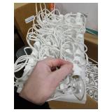 C9 Clear Christmas String Light Set, 100 Feet Vintage Christmas Tree Lights, Outdoor Roofline String Lights with 100 Clear Bulbs for Patio Garden Holiday Indoor Home Decorating, Not Connectable