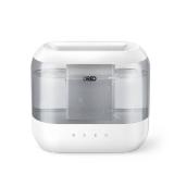 DREO Humidifiers for Bedroom, 4L Top Fill for Large Room, 36H Runtime, 28 dB Quiet Supersized Cool Mist Air Humidifier for Baby Nursery, Plants, Indoor, Night Light, Easy to Clean & Fill, Gray