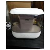 DREO Humidifiers for Bedroom, 4L Top Fill for Large Room, 36H Runtime, 28 dB Quiet Supersized Cool Mist Air Humidifier for Baby Nursery, Plants, Indoor, Night Light, Easy to Clean & Fill, Gray