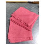 Tollpiz Short Linen Curtains Bedroom Rod Pocket Semi Sheer Curtain Burlap Light Filtering Thick Linen Drapes for Living Room, 38 x 45 inches Long, Burgundy Red, Set of 2 Panels