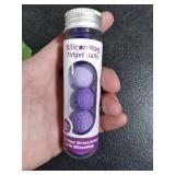 Silicone Magnetic Balls, Fidget Toys, 6-Pack Stress Relief Toys for Adults, Teens, Sensory Toy for Fingers Hands, Quiet Office Desk Toys with Textures, Magnet Fidget Fun Gift (Green)