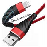 (2 Pack) Long iPhone Charger 10ft for [MFi Certified],CyvenSmart 10 Foot Lightning Cable Fast Charging Cord 10 Feet for iPhone 12/12 Pro/11/11 Pro/11 Pro Max/XS/XS Max/XR/X/8/8 Plus/7/7 Plus/6 Plus