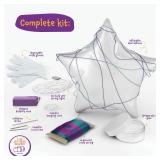 Dan&Darci 3D Light Up String Art Kit for Kids - Star Lantern Making Kits w/ 20 LEDs - Kid Gifts - Crafts Set for Girls and Boys Ages 8-12 - Gift for Age 8, 9, 10, 11, 12 Year Old Girl