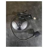 CMOCIIY Plug & Play USB Computer Microphone, Flexible Gooseneck & Mute Button LED Desktop Microphone for Gaming, YouTube, Streaming, Compatible with Windows/Mac (1.8m /6ft)