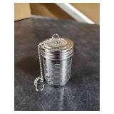 1PC Tea Infuser For Loose Leaf Tea, Extra Fine Mesh Tea Infuser, 304 Stainless Steel with Extended Chain Hook for Black Tea, Rooibos