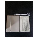 Harvopu Compatible for iPad Air 11-inch/ 10.9 Air 5th 4th Generation Case with Keyboard - Backlit Detachable, Folio Cover with Pencil Holder for iPad Air 11 Inch M3/M2, Air 5/ Air 4 (Starlight)