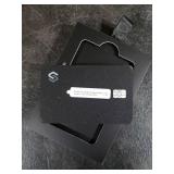 SPOTMINDERS Mens Valentines Day Gifts for Him Apple MFi Certified Credit Card Wallet Tracker PRO (iOS Only) 0.07in Works with Apple Find My Rechargeable Tracking Card IP68 Slim Passport Item Finder