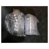 2.75/70mm Clear Plastic Fillable Christmas DIY Craft Ball Ornament Multipack