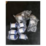 LiXiongBao 360 Rotating Water Filtration Unit for Bathroom Sink - Chlorine Reduction, 2 Packages