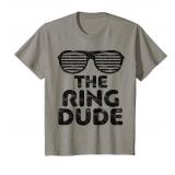 Kids The Ring Dude T-Shirt Kids Little Boys Ring Bearer Shirt T-Shirt Small