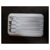 TXQX Wireless Portable Charger 10000mAh,Magnetic Power Bank with Built-in Cables LED Display,22.5W PD Fast Charging for Magsafe Battery Pack Compatible with iPhone16/15/14/13/12/Pro/Pro Max(Blue)