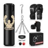 Complete Boxing Training Set with Punching Bag and Gloves