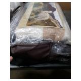 Natural Alpaca & Sheep Wool Blanket Woven, Made in Peru - Full/Queen Size Heavyweight Warmth, Thick, Breathable, Natural Texture & Scent, 72 x 88 Inches, 4.2 lbs