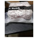 Soalmost 6x9 Area Rugs for Living Room, Stain Resistant Neutral Washable Rugs for Bedroom, Floral Vintage Non-Slip Soft Throw Carpet for Dining Room Farmhouse (Light Brown, 6