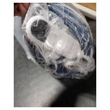 Bedsure Faux Fur Heated Blanket Full Size, Fast Heating Electric Blanket Full Size with 6 Heating Levels & 10 Time Settings, Cozy Gifts for Women Men (72x84 inches, Denim Blue)