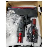 Cordless Vacuum Cleaner, 650W/55KPA, 70 Mins Runtime Self-Standing Stick Vacuum, Vacuum Cleaners for Home with Anti-Tangle Brush, Smart Display, 1.8L Cup Vacuum for Pet Hair/Carpet/Floor (Gold)