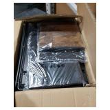 YATINEY 5-in-1 Hall Tree with Drawers, Entryway Bench with 8 Adjustable Coat Rack and Shoe Storage, Industrial Coat Rack with Bench for Entryway and Front Door, Rustic Brown and Black MT06BR