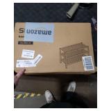 Smiry Bamboo Shoe Rack for Closet, 3 Tier Wooden Stackable Shoe Organizer, Free Standing Shoes Storage Shelf for Entryway, Front Door Entrance, Natural