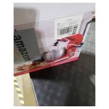 Stand Mixer, Kitchen in the box 3.2Qt Small Electric Food Mixer,6 Speeds Portable Lightweight Kitchen Mixer for Daily Use with Egg Whisk,Dough Hook,Flat Beater (Red)