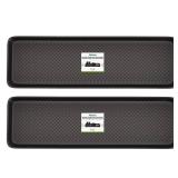 Matace 2 Pack Rubber Extra Large Shoe Tray for Entryway,Long Boot Tray,Slim Boot Mat for Indoor and Outdoor Use,16x55 in, Rectangular (Pack of 2)