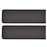 Matace 2 Pack Rubber Extra Large Shoe Tray for Entryway,Long Boot Tray,Slim Boot Mat for Indoor and Outdoor Use,16x55 in, Rectangular (Pack of 2)