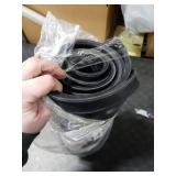 Matace 2 Pack Rubber Extra Large Shoe Tray for Entryway,Long Boot Tray,Slim Boot Mat for Indoor and Outdoor Use,16x55 in, Rectangular (Pack of 2)