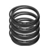 uxcell 4pcs A71 or 4L730 Classic Wrapped Rubber V-Belt, 71(1800mm) Inside Circumference, A Profile V Belt