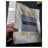 Black Tinsel Fringe Backdrop Curtains for Parties, Melsan 3.2 x 8 ft Black Streamer Photo Backdrop for Birthday, Graduations, New Year Eve Party Decor - Pack of 2