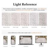 PureCozy Gray Runner Rug 2x7 Hallway Machine Washable Kitchen Vintage Distressed Non Slip Long Carpet Indoor Grey Retro Floral Bedroom Accent Throw Rug for Bathroom Office Laundry Dining Living Room