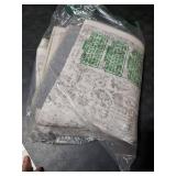 PureCozy Gray Runner Rug 2x7 Hallway Machine Washable Kitchen Vintage Distressed Non Slip Long Carpet Indoor Grey Retro Floral Bedroom Accent Throw Rug for Bathroom Office Laundry Dining Living Room